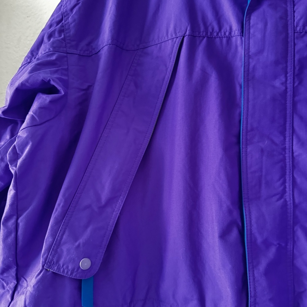 Vintage 90s Patagonia Mountain Lightweight Jacket Size L Purple Retro Y2K - Picture 5 of 12